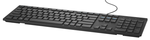 Клавиатура мембранная проводная Dell KB216, чёрная — купить в Казахстане | neom.kz