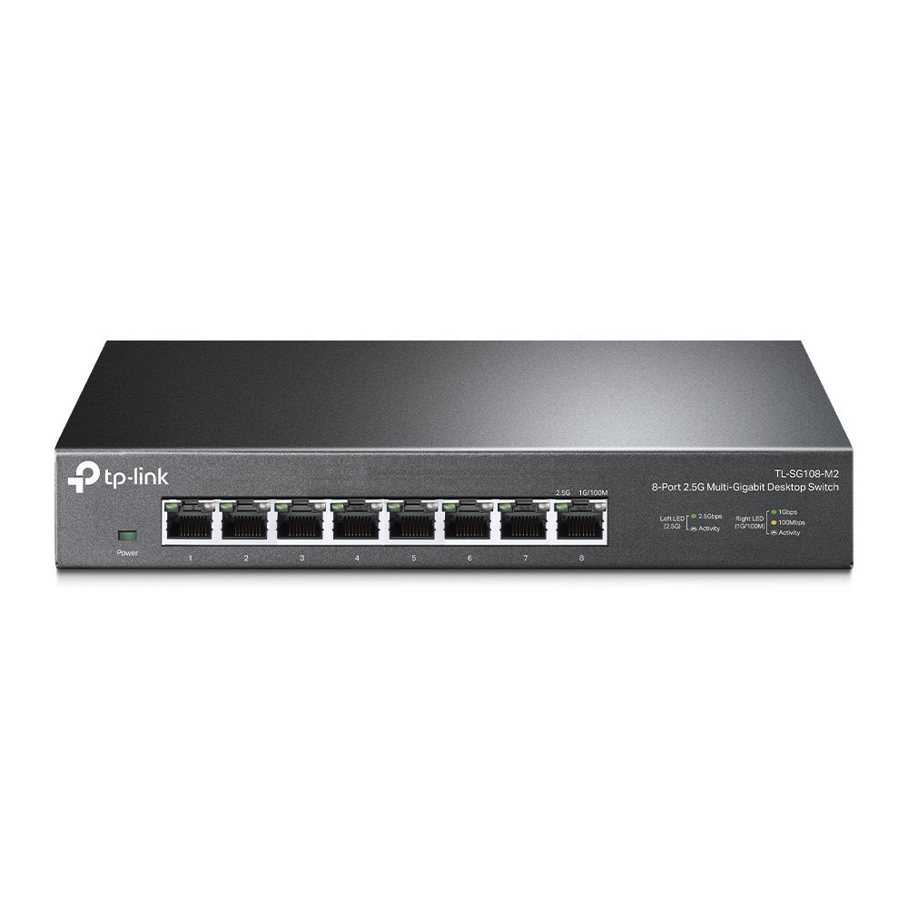 Коммутатор TP-Link TL-SG108-M2, 2.5 Гбит/с