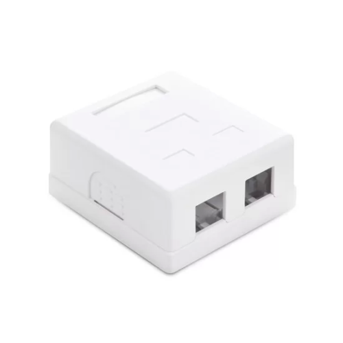 Розетка Настенная телекоммуникационная Под 2 Модуля SHIP A166-2B Белая — купить в Казахстане | neom.kz