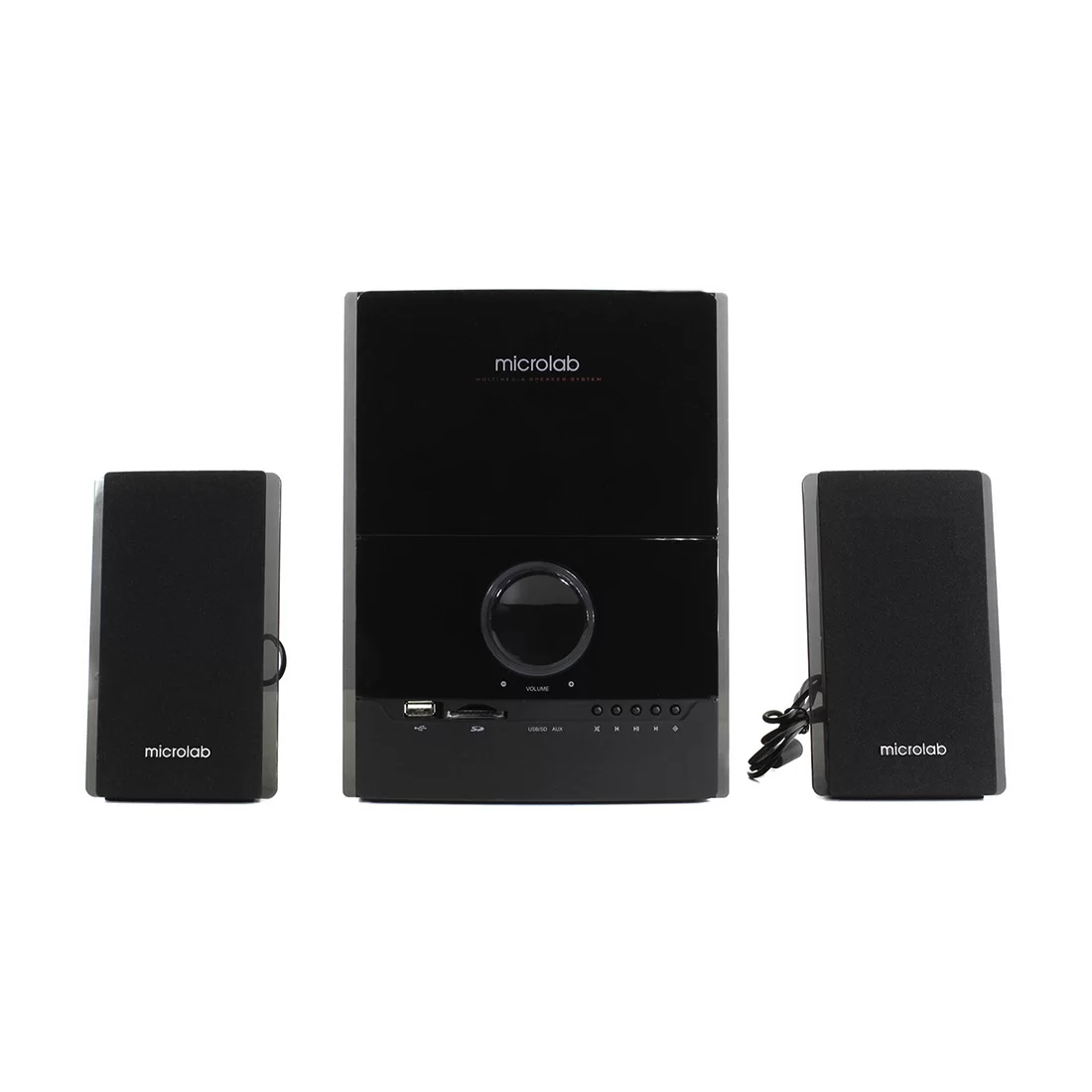 Акустическая система Microlab M500U/2.1 Чёрный – купить недорого с доставкой по Алматы и Казахстану фото 2
