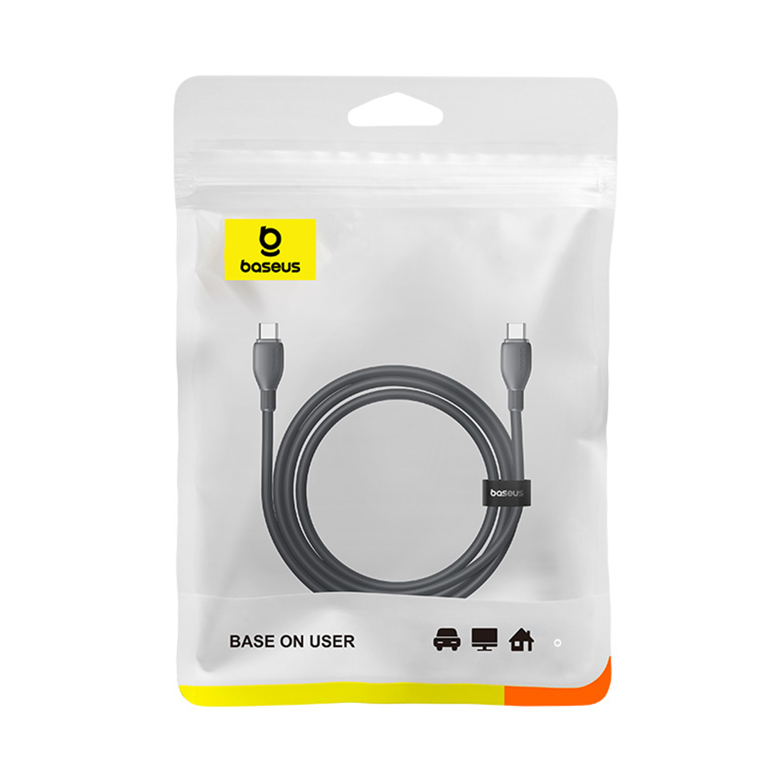 Интерфейсный кабель Baseus Ultra-Fast Fast Charging Cable USB-C to USB-C 100W 1m Cluster Black – купить недорого с доставкой по Алматы и Казахстану