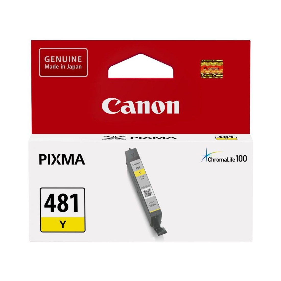Струйный картридж Canon CLI-481, Yellow (2100C001AA) – купить недорого с доставкой по Алматы и Казахстану