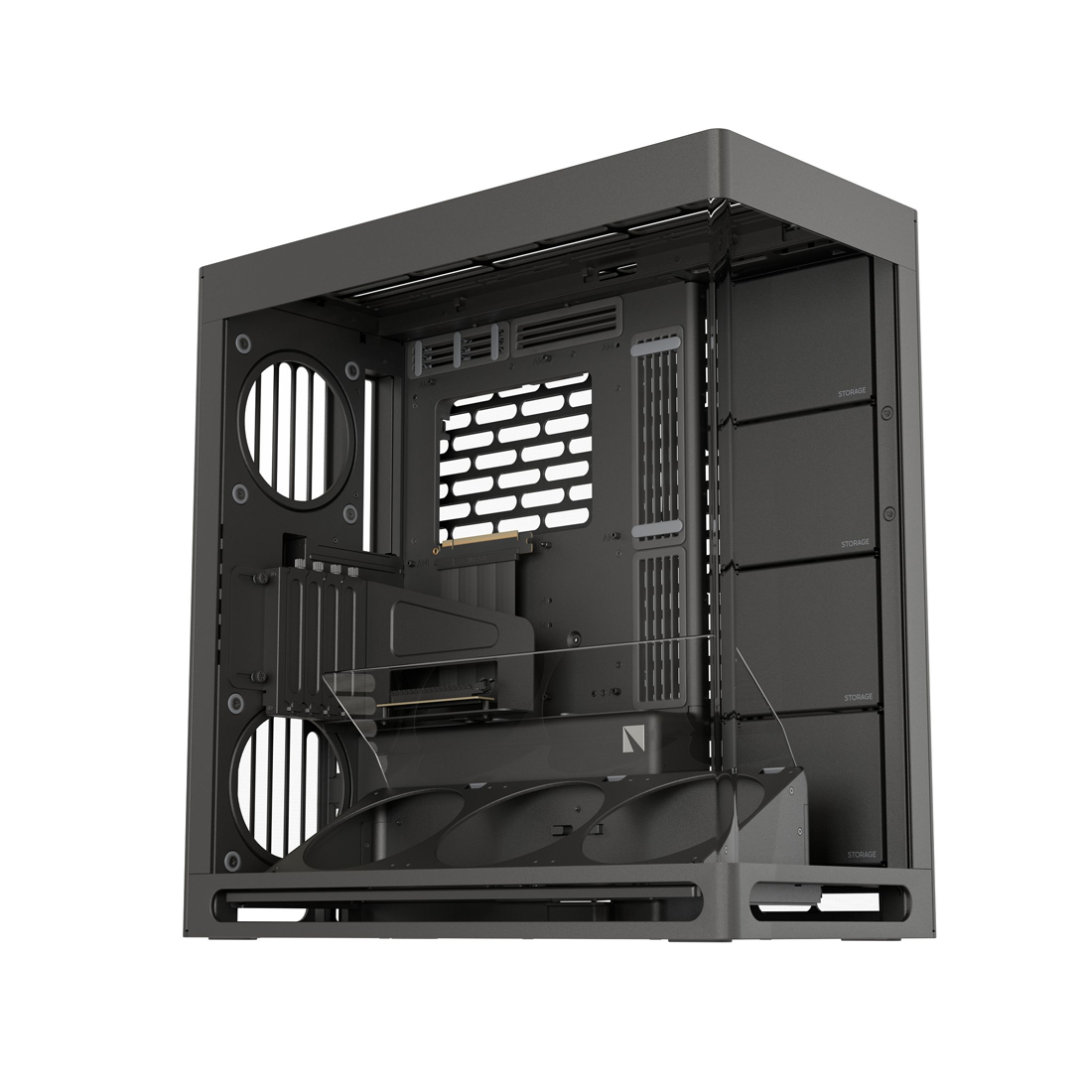 Компьютерный корпус HAVN HS 420 VGPU BK без Б/П фото 3