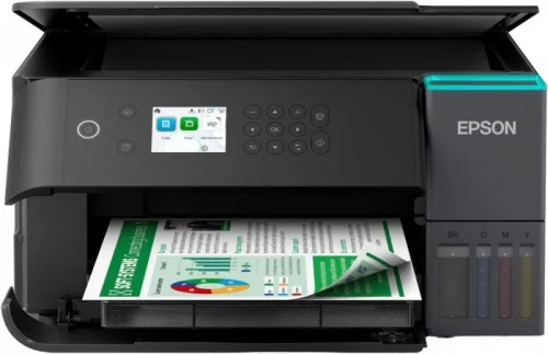 МФУ струйное цветное Epson L6360, A4, 23 стр/мин, дуплекс, Wi-Fi (C11CL42402)