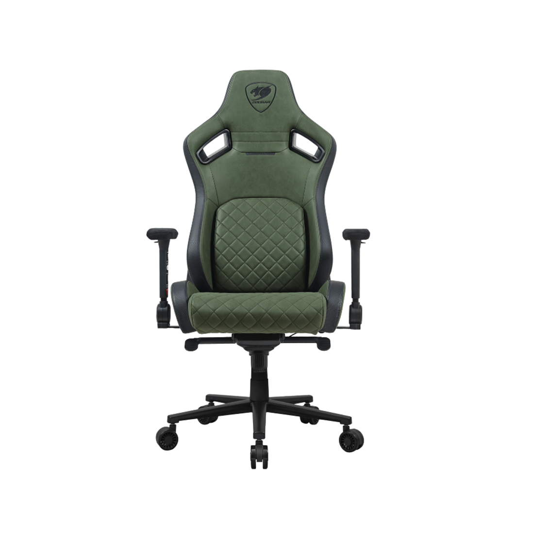 Игровое компьютерное кресло Cougar Defensor S Army Green F, зелёное (CGR-DSF-GEB) – купить недорого с доставкой по Алматы и Казахстану