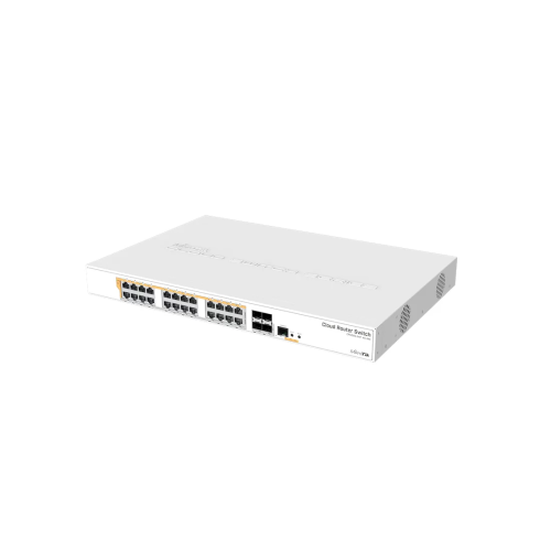 Коммутатор MikroTik CRS328-24P-4S+RM, 24 порта 1 Гбит/с, 4×SFP, PoE, управляемый L2 — купить в Казахстане | neom.kz