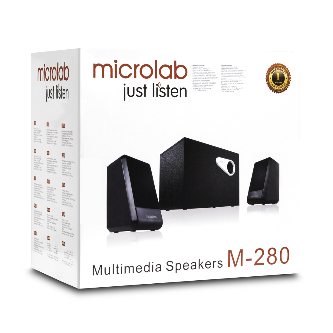 Акустическая система Microlab M280BT – купить недорого с доставкой по Алматы и Казахстану