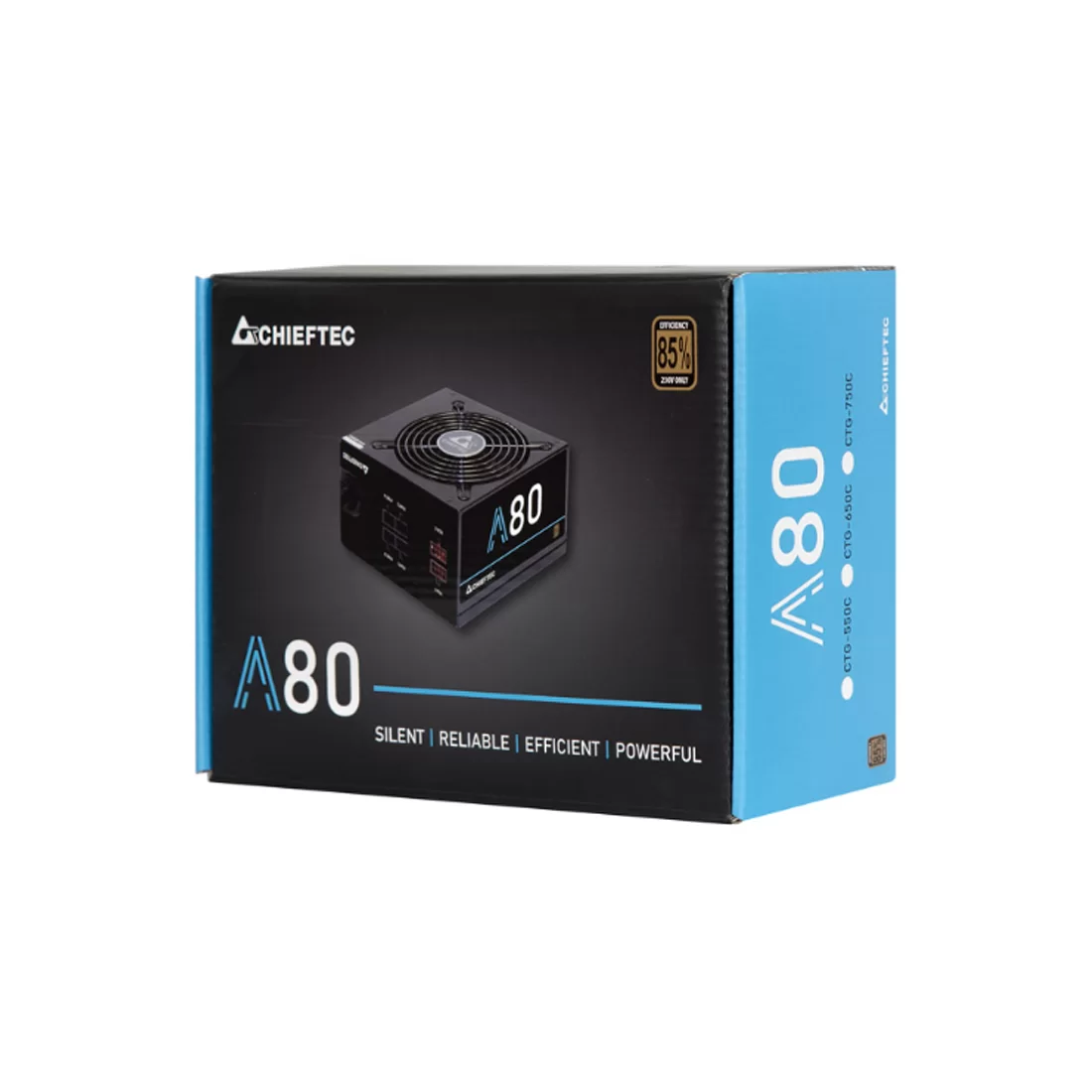 Блок питания Chieftec A-80 CTG-550C – купить недорого с доставкой по Алматы и Казахстану