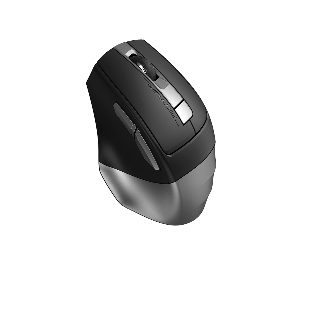 Мышь беспроводная A4Tech Fstyler FB35C Smoky, 8 кнопок, 2400 dpi, серая