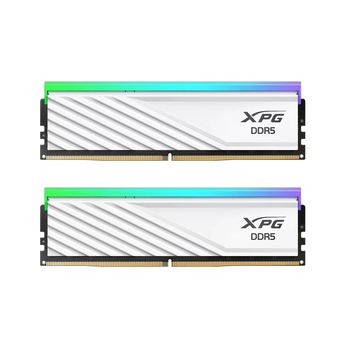 Комплект модулей памяти ADATA XPG Lancer Blade RGB AX5U6400C3216G-DTLABRWH DDR5 32GB (Kit 2x16GB) – купить недорого с доставкой по Алматы и Казахстану