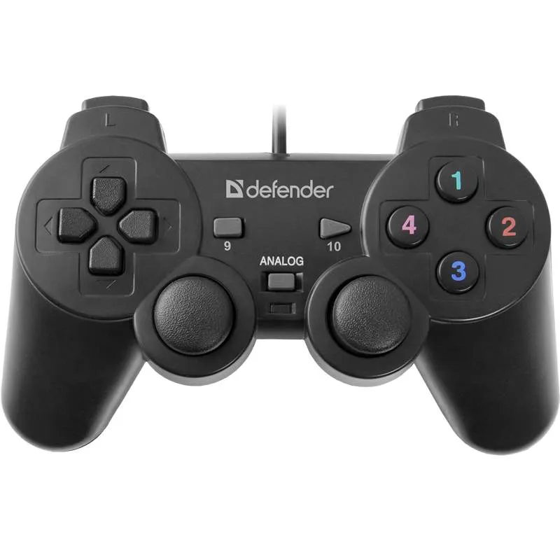 Геймпад Defender Omega USB, 12 кнопок, 2 стика, 64247 – купить недорого с доставкой по Алматы и Казахстану