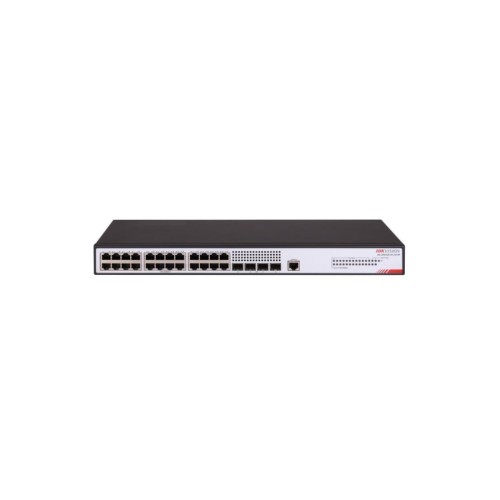 Коммутатор Hikvision DS-3E2528-HI-24T4F, 24 порта 1 Гбит/с, 4×SFP, управляемый L2+ — купить в Казахстане | neom.kz