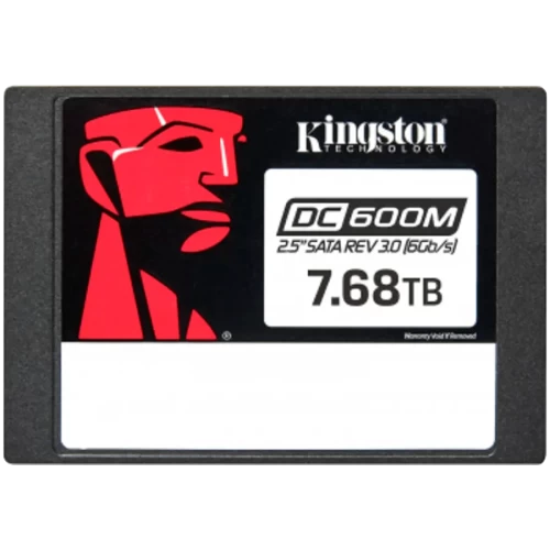 Твердотельный накопитель SSD 7680 Gb SATA 6Gb/s Kingston DC600M SEDC600M/7680G 2.5" 3D TLC