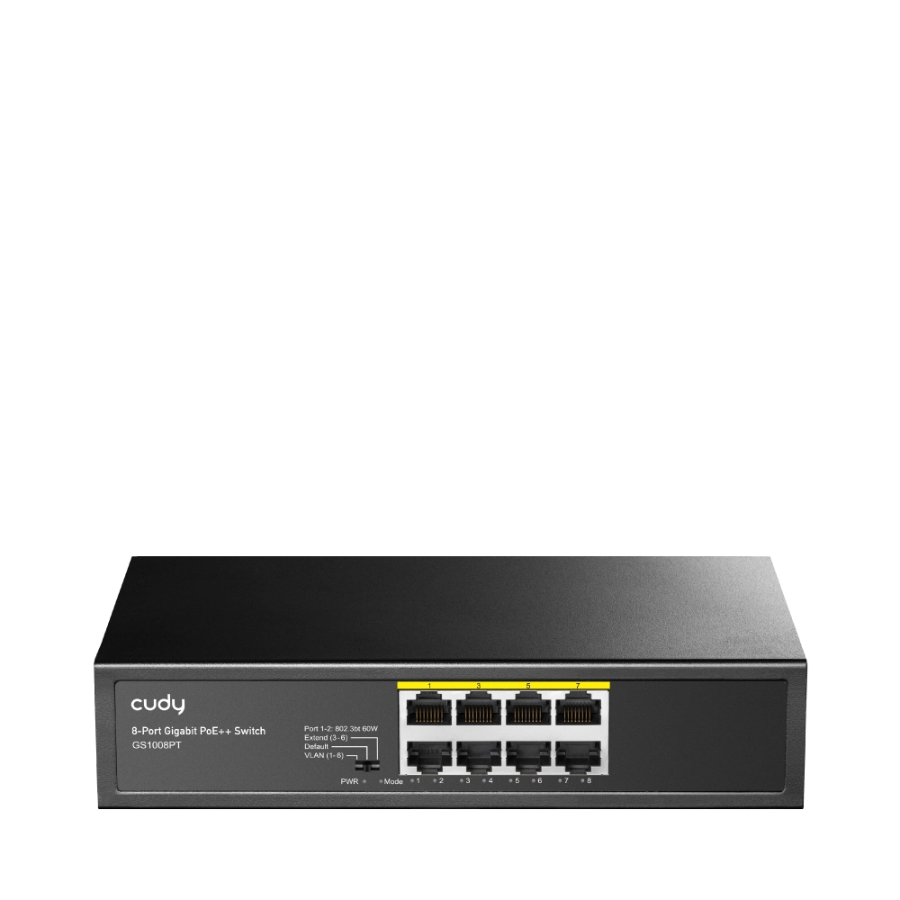 Коммутатор Cudy GS1008PT, 8 портов 1 Гбит/с, PoE+