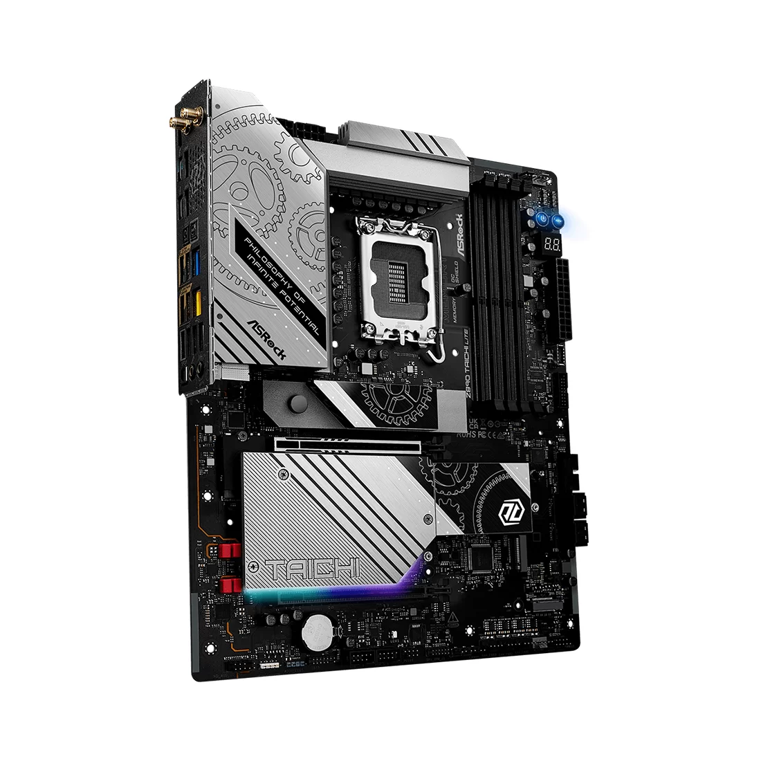 Материнская плата ASRock Z890 Taichi Lite, LGA1851 – купить недорого с доставкой по Алматы и Казахстану
