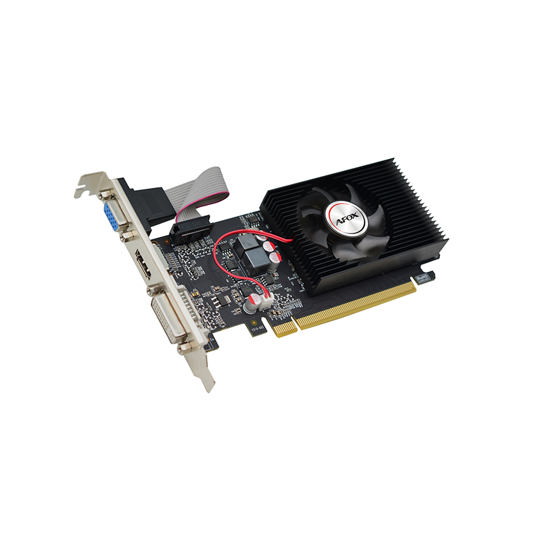 Видеокарта AFOX GT220 1GB D3 LP Single Fan (AF220-1024D3L2) фото 2