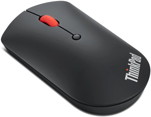 Мышь беспроводная Lenovo ThinkPad Bluetooth Silent, 3 кнопки, 2400 dpi, чёрная – купить недорого с доставкой по Алматы и Казахстану