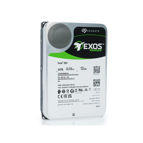Жесткий диск Seagate Exos X24 ST24000NM002H 24TB SATA3 – купить недорого с доставкой по Алматы и Казахстану