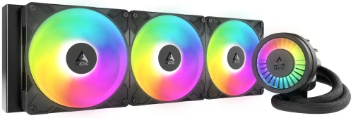 Система водяного охлаждения Arctic Liquid Freezer III Pro 420 A-RGB Black 420 мм — купить в Казахстане | neom.kz