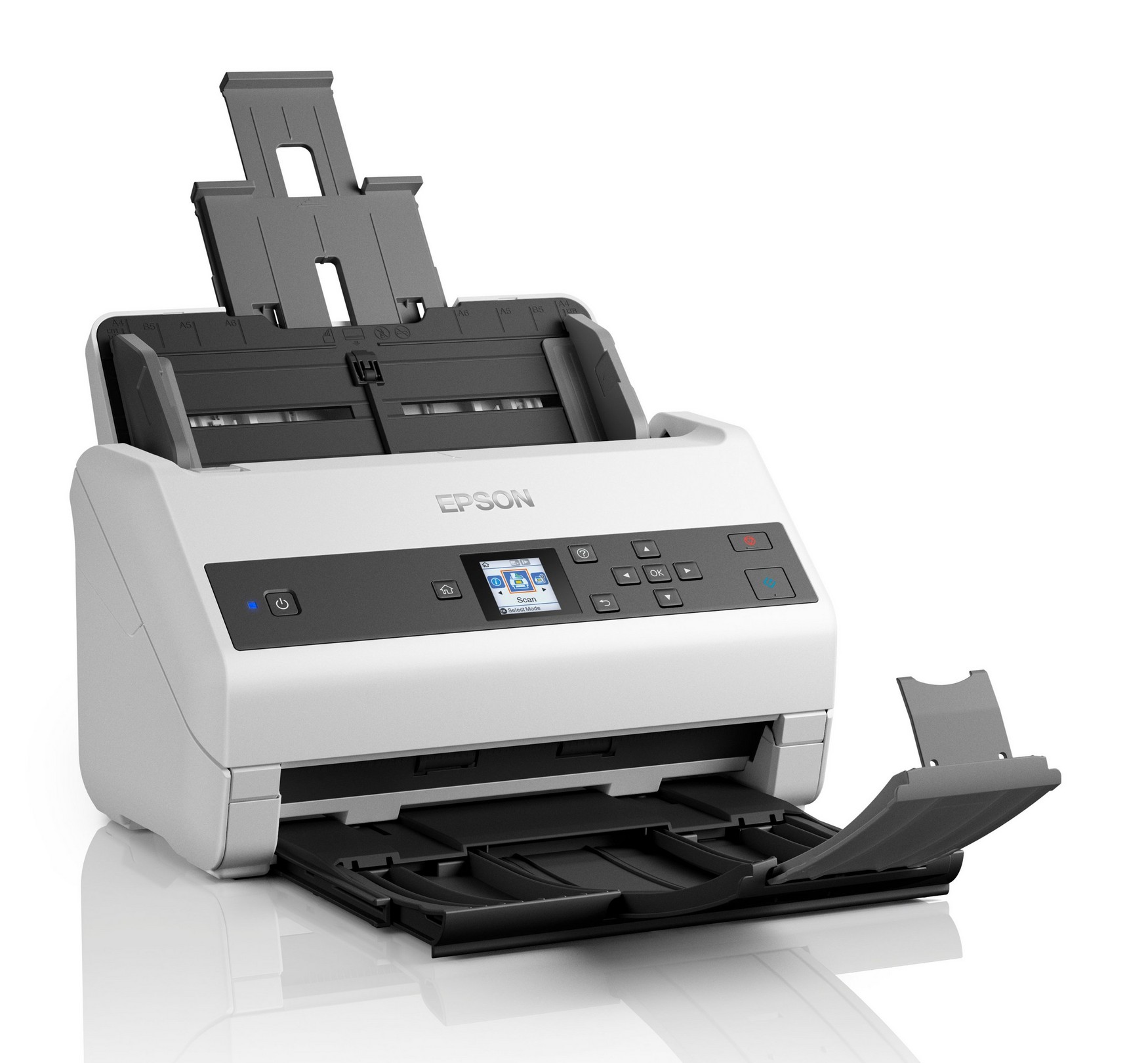 Сканер Epson WorkForce DS-970, протяжный, A4, 85 стр/мин (B11B251401) сканер