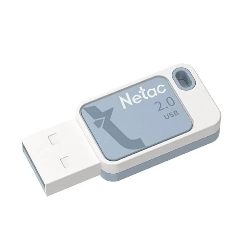 Флэш-накопитель Netac UA31 64GB USB2.0 Flash Drive, Plastic, Blue — купить в Казахстане | neom.kz