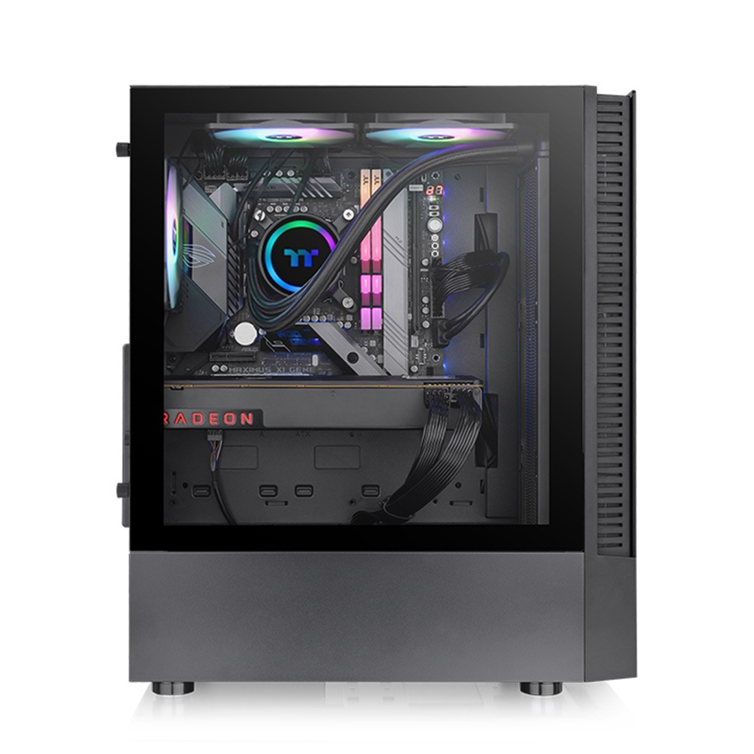 Компьютерный корпус Thermaltake View 200 TG Black ARGB без Б/П фото 3