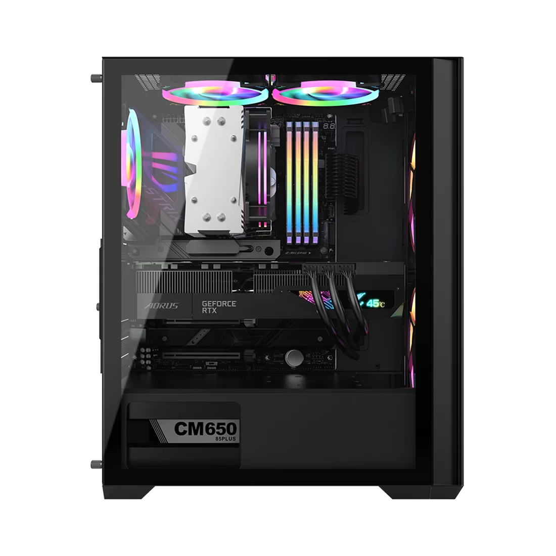 Компьютерный корпус Formula V Air Power G5 DUO Black без Б/П фото 3