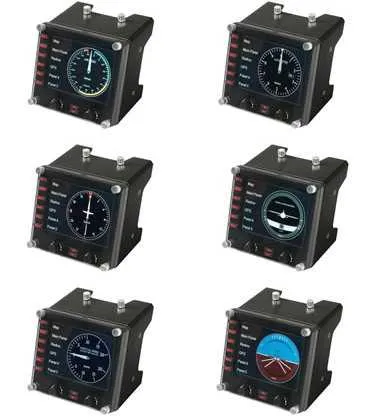 Панель авиасимулятора Logitech G Flight Instrument Panel (945-000008) — купить в Казахстане | neom.kz