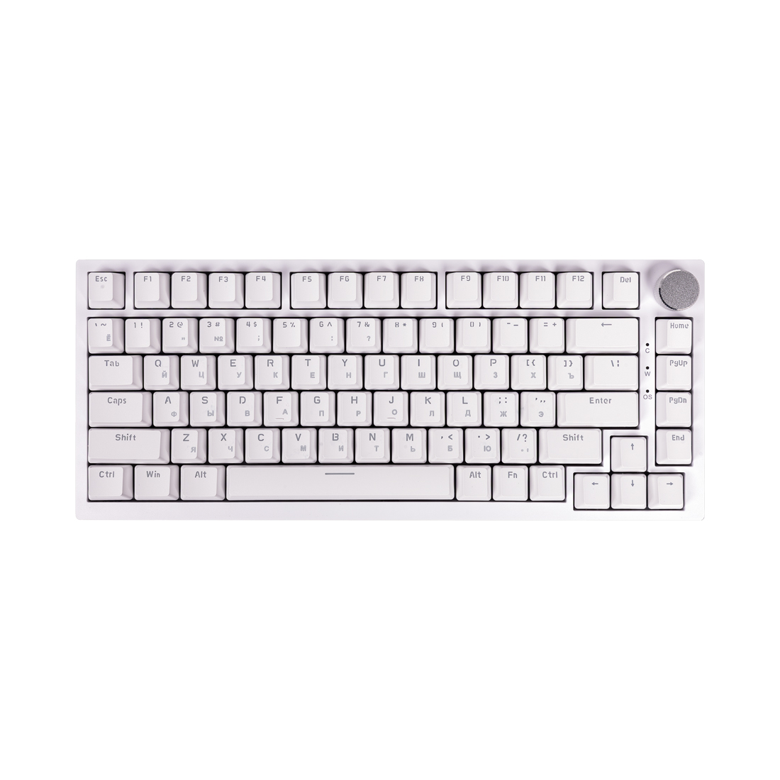 Клавиатура Ajazz AK820 Blue Switch White – купить недорого с доставкой по Алматы и Казахстану