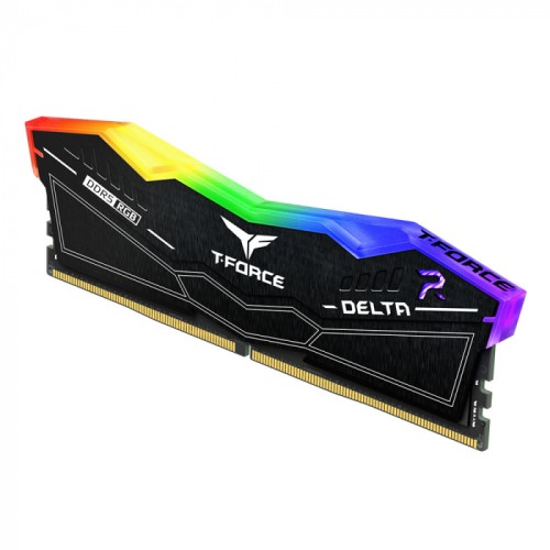 Модуль памяти Team Group T-Force Delta RGB 16Gb DDR5 6000MHz, CL38, 1.25V, FF3D516G6000HC38A01, RTL — оперативная память RAM