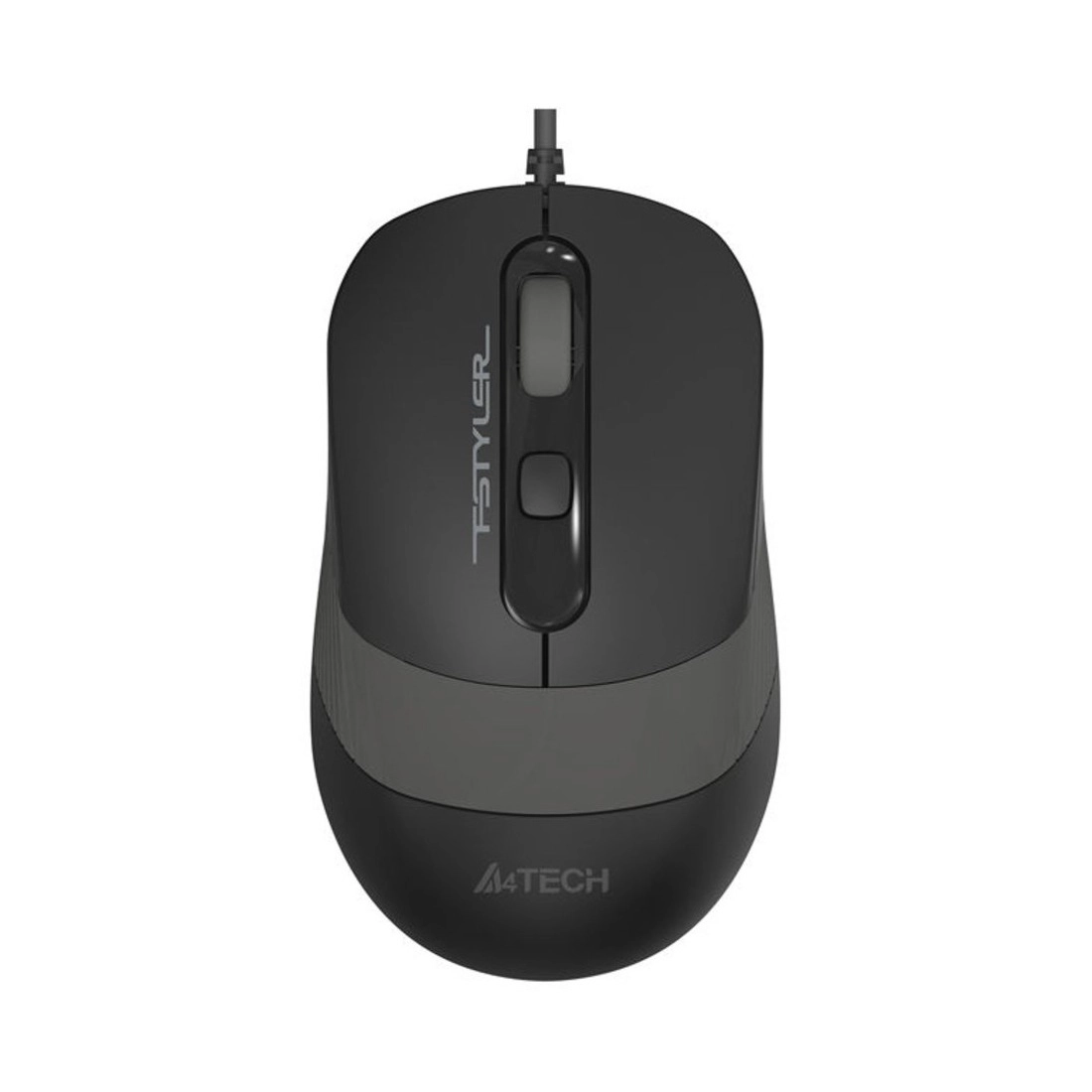 Мышь проводная A4Tech Fstyler FM10, 4 кнопки, 1600 dpi, серая