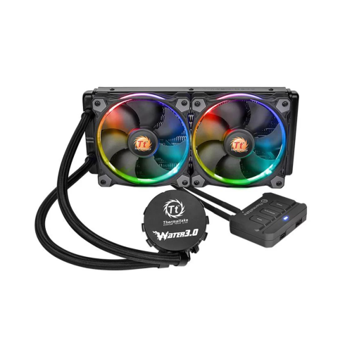Кулер с водяным охлаждением Thermaltake Water 3.0 Riing RGB 240 — купить в Казахстане | neom.kz