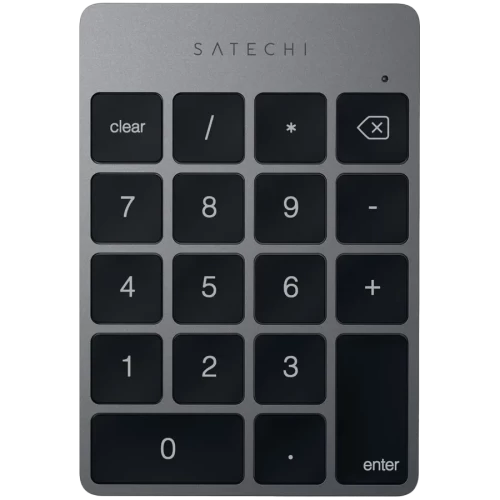 Клавиатура цифровая беспроводная Satechi Slim Wireless Keypad, серая — купить в Казахстане | neom.kz