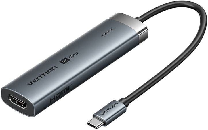 Док-станция Vention TGMHB 5-в-1, подключение USB-C, HDMI, 3 порта USB 3.0, зарядка PD 100 Вт — купить в Казахстане | neom.kz