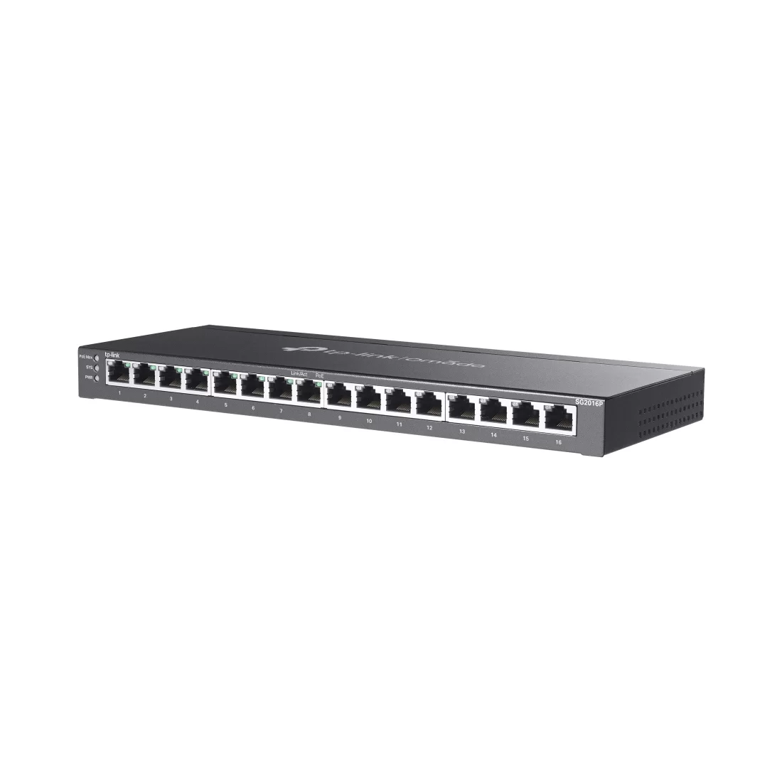 Коммутатор TP-Link SG2016P, 16 портов 1 Гбит/с, PoE, управляемый L2 – купить недорого с доставкой по Алматы и Казахстану