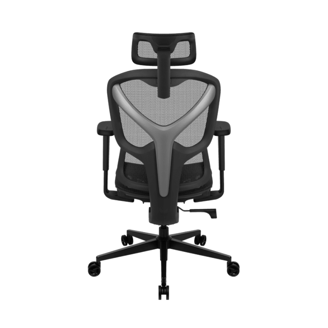 Офисное компьютерное кресло ThunderX3 YTC-Mesh, сетка, до 125 кг, чёрное (TEGC-3065001.11) – купить недорого с доставкой по Алматы и Казахстану