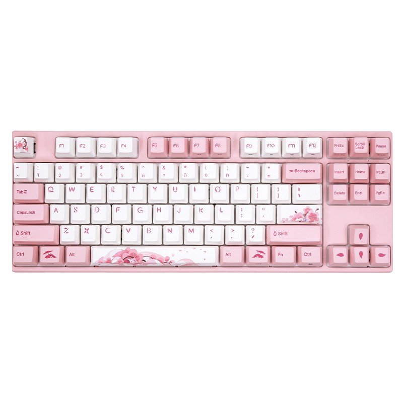 Клавиатура игровая механическая проводная Varmilo Sakura R1 VEM87 EC V2 Daisy, 87 клавиш, ANSI, розовая (A33A042A8A3A01A036) — купить в Казахстане | neom.kz
