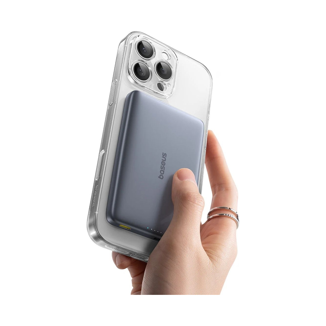 Внешний аккумулятор Baseus PicoGo AM41 Ultra-Slim 10000mAh 27W Grey (E0027200) – купить недорого с доставкой по Алматы и Казахстану