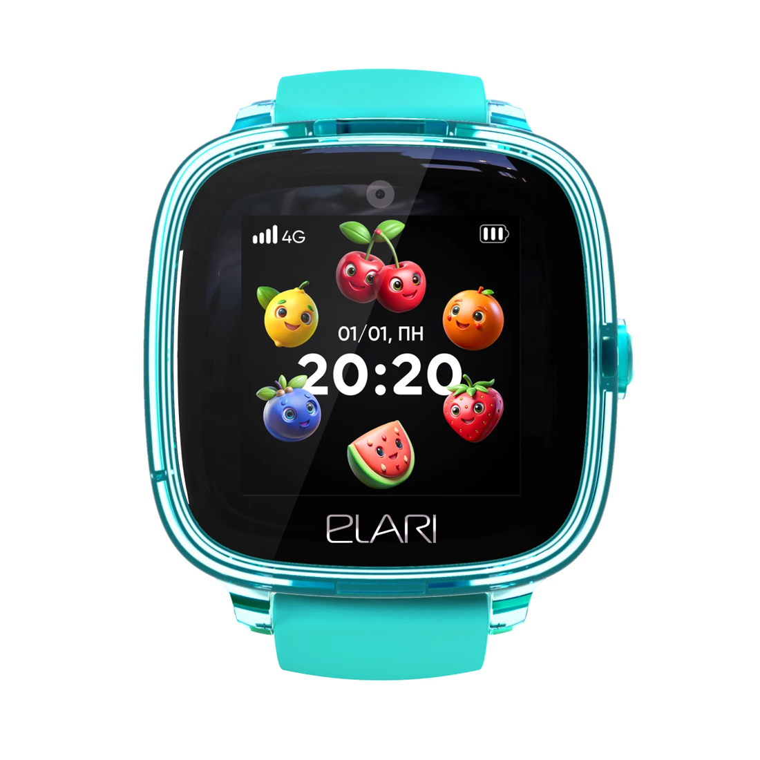 Смарт часы Elari KidPhone 4G Fresh Зеленый – купить недорого с доставкой по Алматы и Казахстану