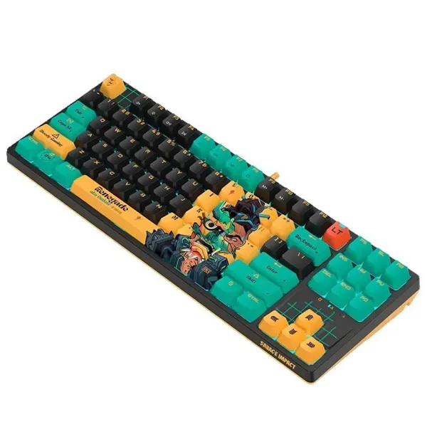 Клавиатура игровая A4Tech Bloody AT87 Renegade Midnight Savage, чёрная