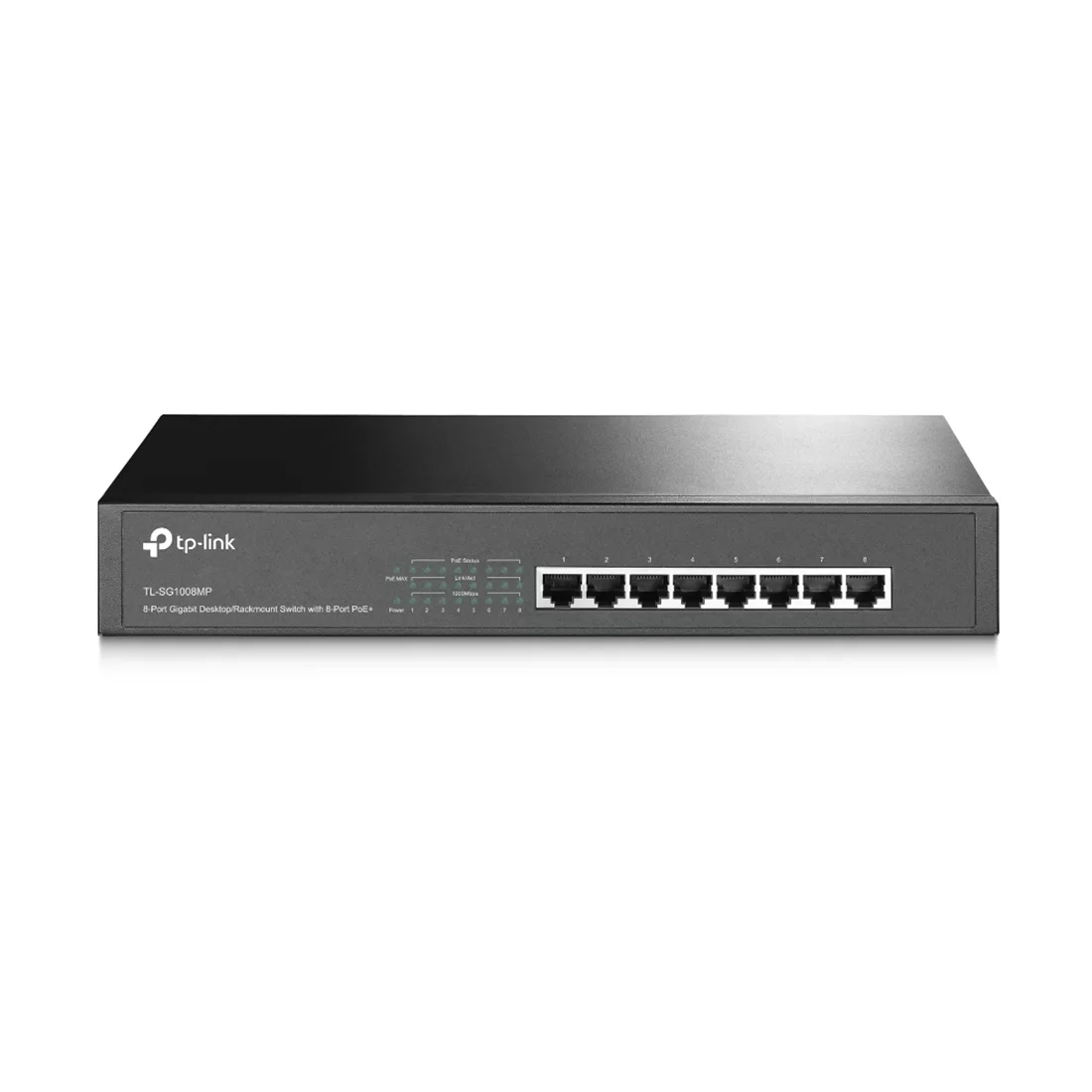 Коммутатор TP-Link TL-SG1008MP, 8 портов 1 Гбит/с, PoE, неуправляемый – купить недорого с доставкой по Алматы и Казахстану