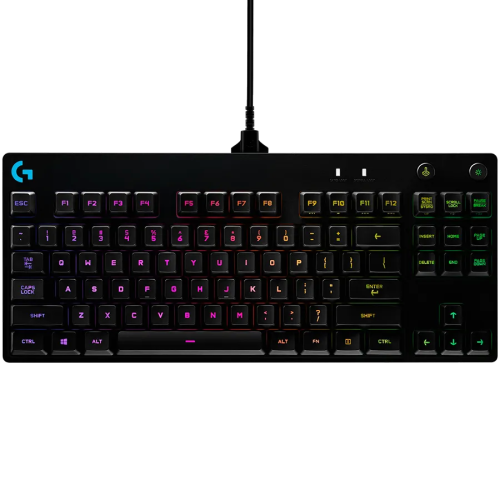 Клавиатура игровая механическая проводная Logitech PRO — купить в Казахстане | neom.kz