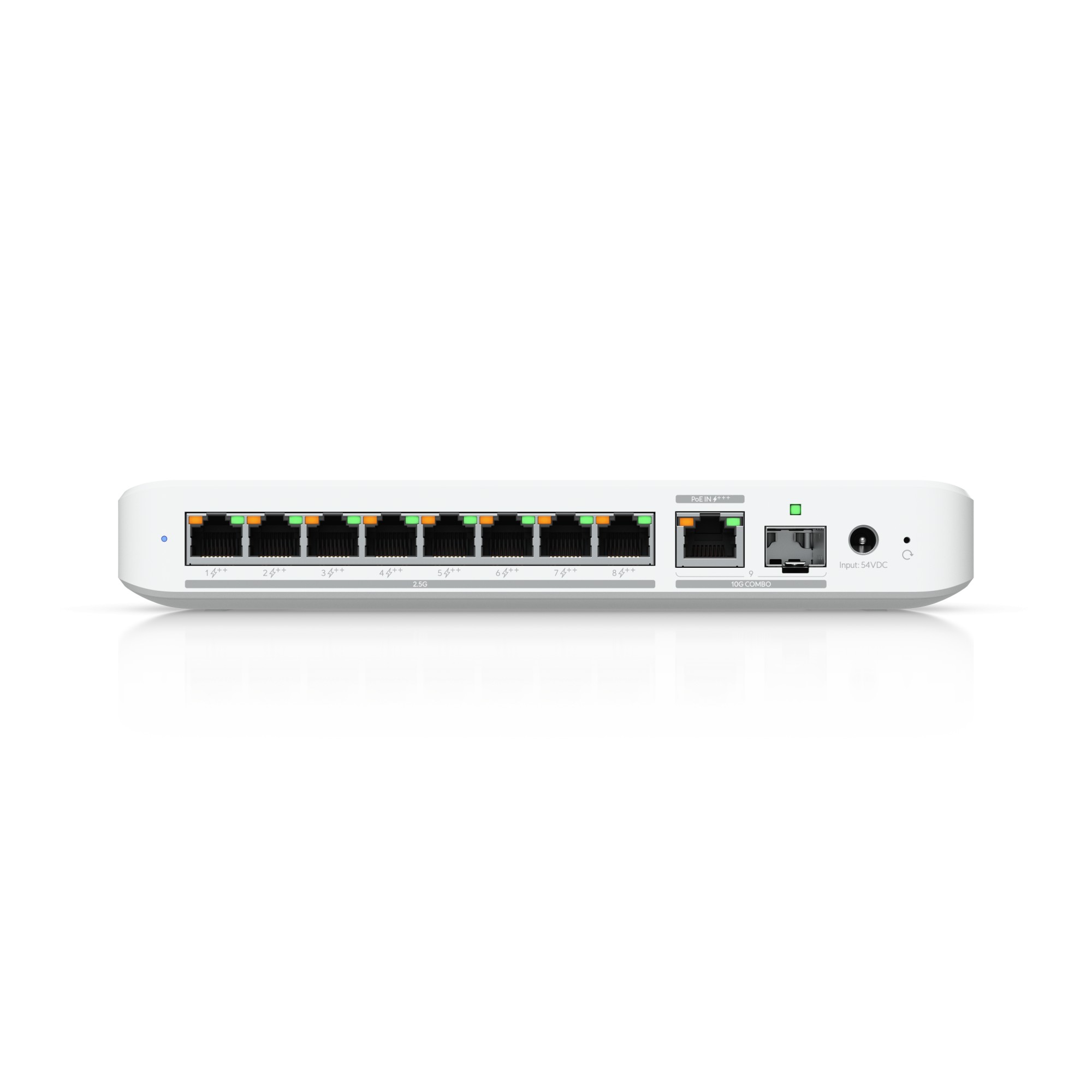 Коммутатор Ubiquiti USW-Flex-2.5G-8-PoE, 8 портов 2.5 Гбит/с, 1×SFP+, PoE++, управляемый L2 – купить недорого с доставкой по Алматы и Казахстану
