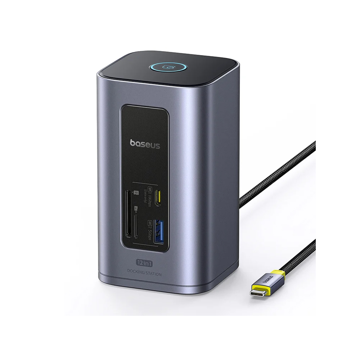 Док-станция Baseus NU1 Air Spacemate 12-in-1 Grey (B00568103813-00) – купить недорого с доставкой по Алматы и Казахстану