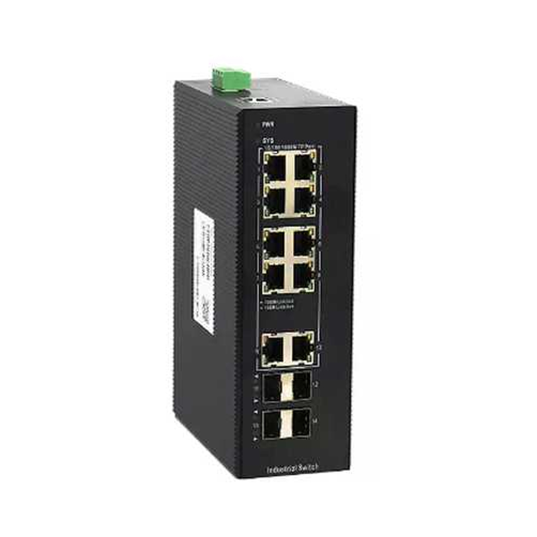 Коммутатор BDCOM IES200-V25-4S10T, 10 портов 1 Гбит/с, 4×SFP, управляемый L2 – купить недорого с доставкой по Алматы и Казахстану