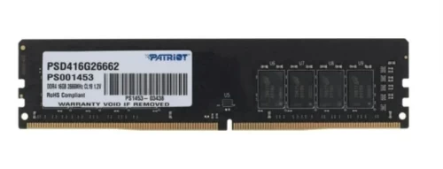 Оперативная память Patriot Signature Line 16GB DDR4-2666 DIMM (PSD416G26662) — оперативная память RAM