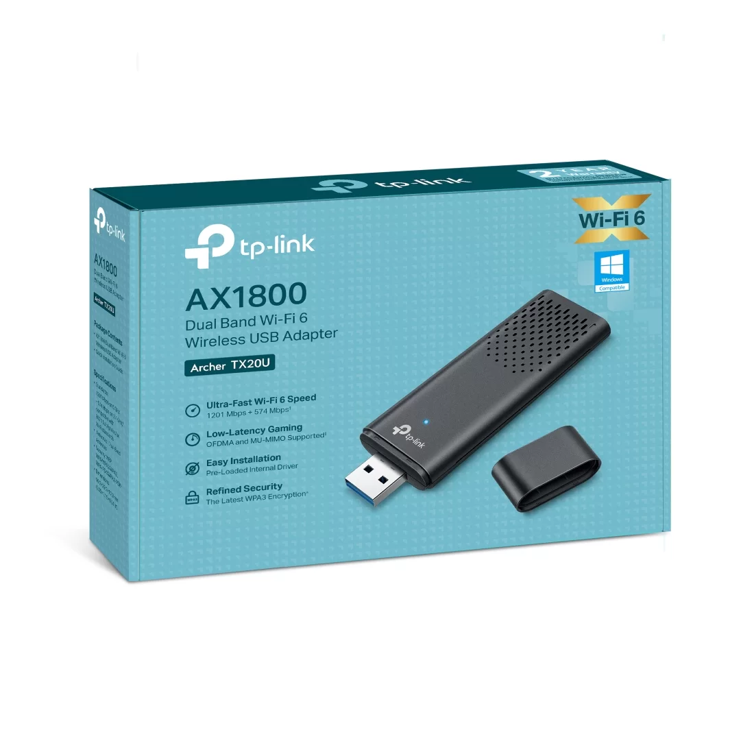 Сетевой USB адаптер TP-Link Archer TX20U Nano – купить недорого с доставкой по Алматы и Казахстану фото 3