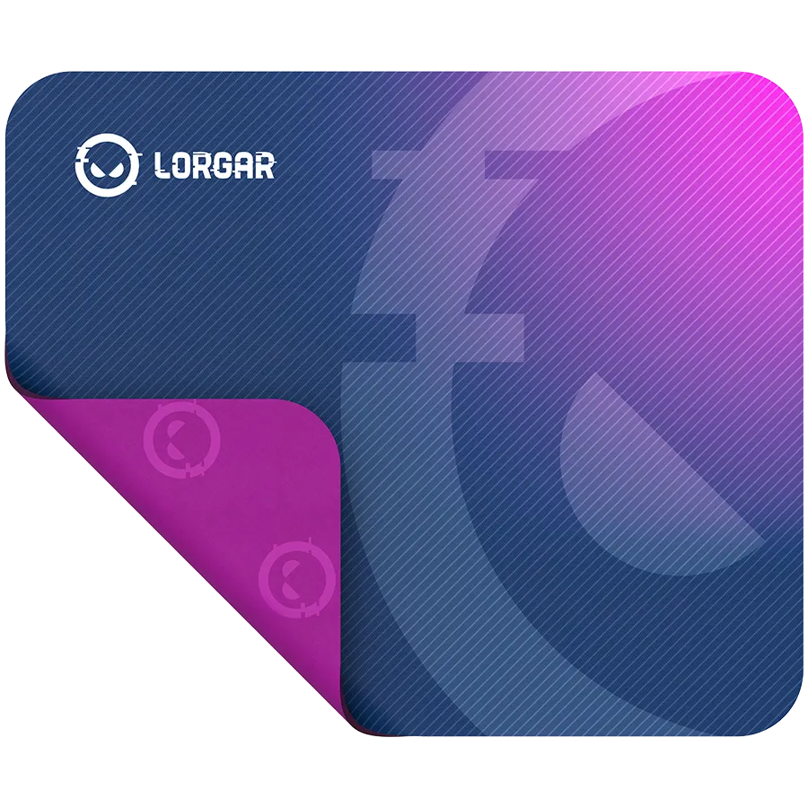 Коврик для мыши игровой LORGAR Main 133, резина, фиолетовый – купить недорого с доставкой по Алматы и Казахстану фото 4