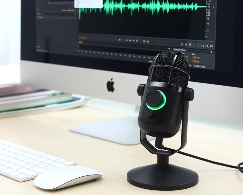 Микрофон Thronmax M3 Professional usb Dome Jet Black 48Khz, USB, чёрный (M3-TM01)