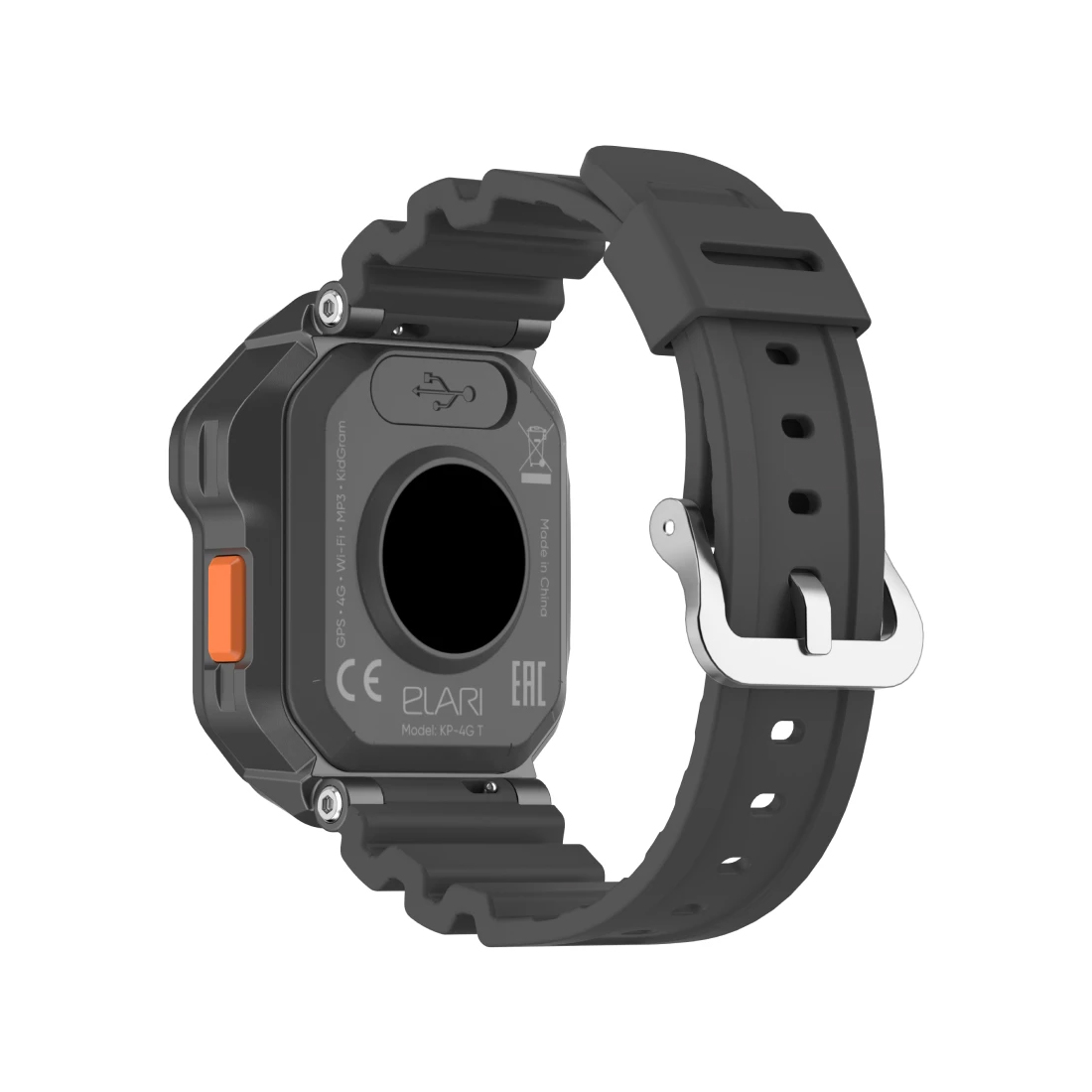 Смарт часы Elari KidPhone 4G Techno Черный – купить недорого с доставкой по Алматы и Казахстану фото 3